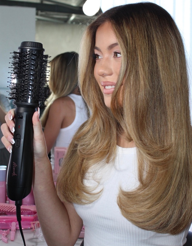 Mermade Hair - Interchangeable Blow Dry Brush Black