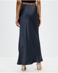 Third Form - Crush Bias Split Maxi Skirt