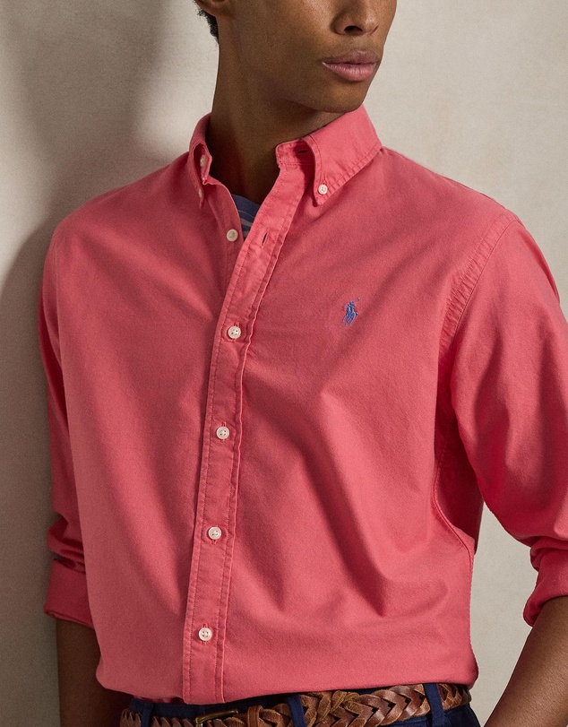 Polo Ralph Lauren - Custom Fit Garment-Dyed Oxford Shirt