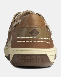 Sperry - Billfish 3-Eye Wide Leather Dark Tan- Men's
