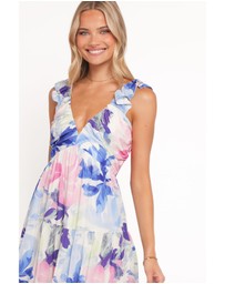 Petal & Pup - Matteah Maxi Dress - Blue Floral