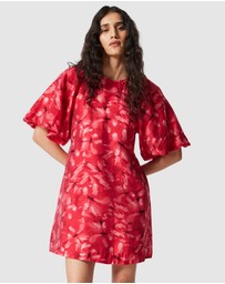 & Other Stories - Puff-Sleeve Mini Dress