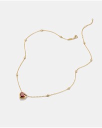 THOMAS SABO - THOMAS SABO Necklace with Red Heart Pendant Gold