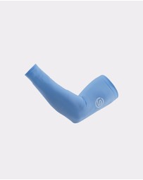 SKINS - SKINS Compression Unisex Series-1 Running/Football/Gym Arm Sleeve Sky Blue