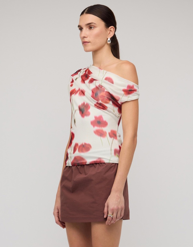 Staple the Label - Lumi Mesh Top