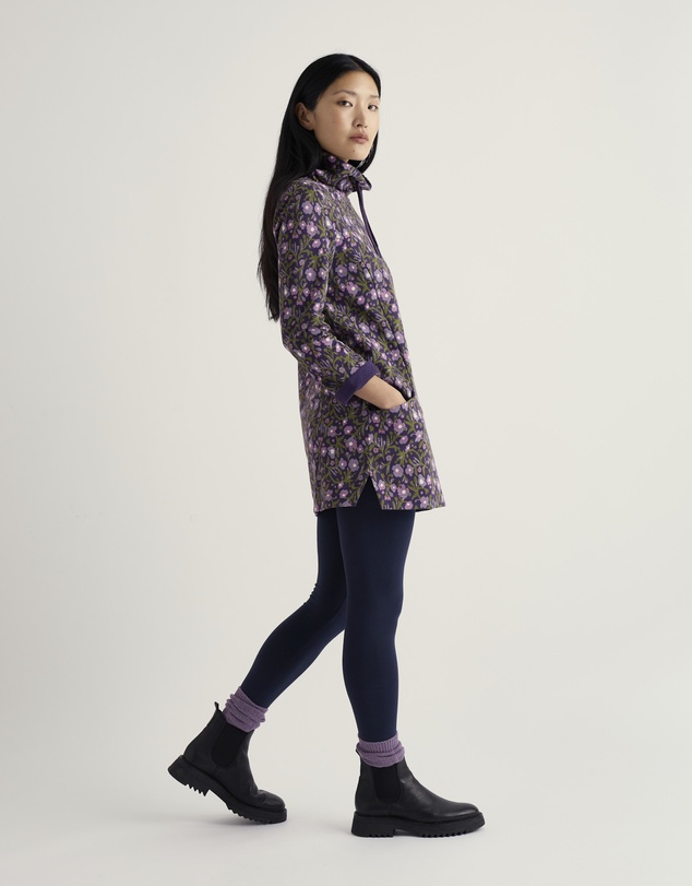 Seasalt - Seasalt Cornwall Purple Formative Brushed Back Jersey Tunic