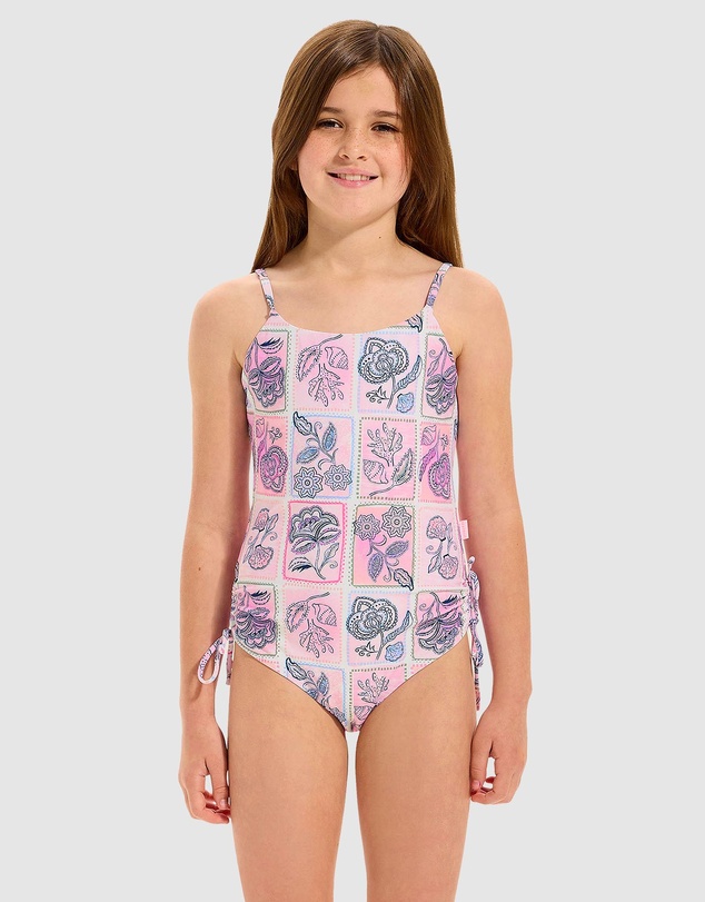 Seafolly - Bloom Floral One Piece - Teens