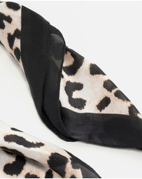 Lovisa - Leopard Fabric Satin Scarf