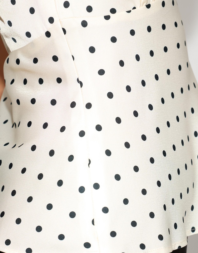 Dazie - Date Night Polka Dot Top