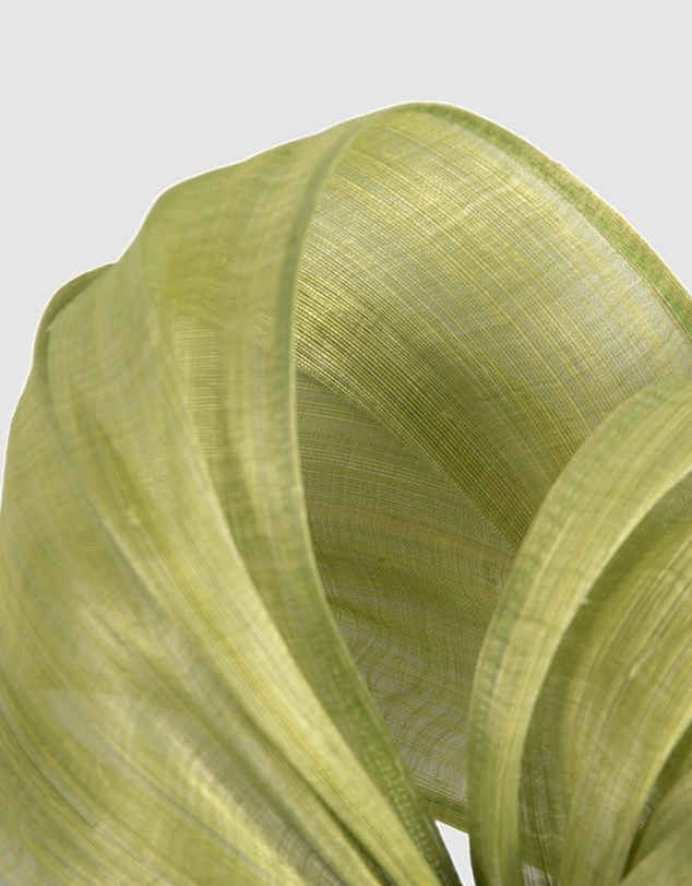 Fillies Collection - Bespoke Lime Bow Racing Fascinator