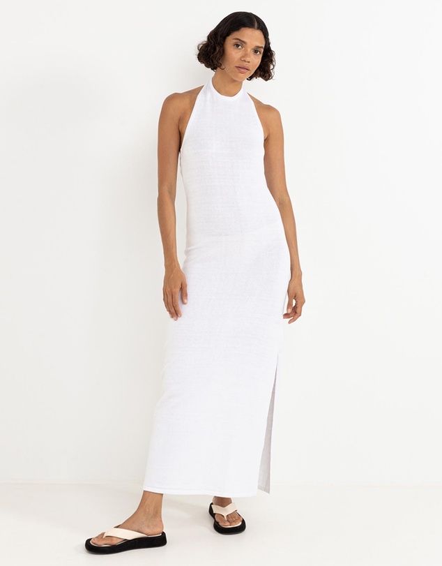 Rhythm - Martini Halter Knit Maxi Dress