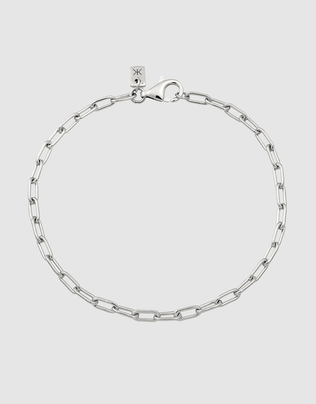 Kuzzoi - ICONIC EXCLUSIVE - Classic Long Link Chain Bracelet in 925 Sterling Silver
