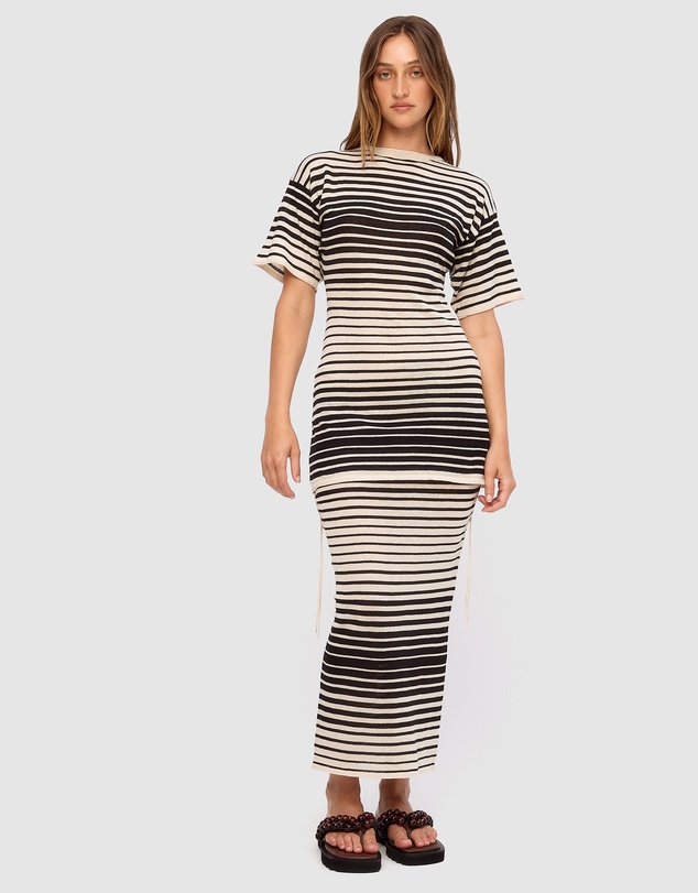 Zulu & Zephyr - Ramie Cotton Knit Mini Dress
