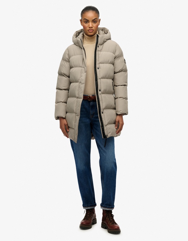 Superdry - Hooded Sports Puffer Mid Jacket