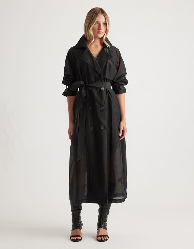 Decjuba - Briar Sheer Trench Coat