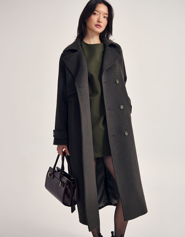 Oxford - Gemma Wool Rich Trench Coat