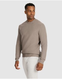 Tarocash - Idris Textured Crew Knit