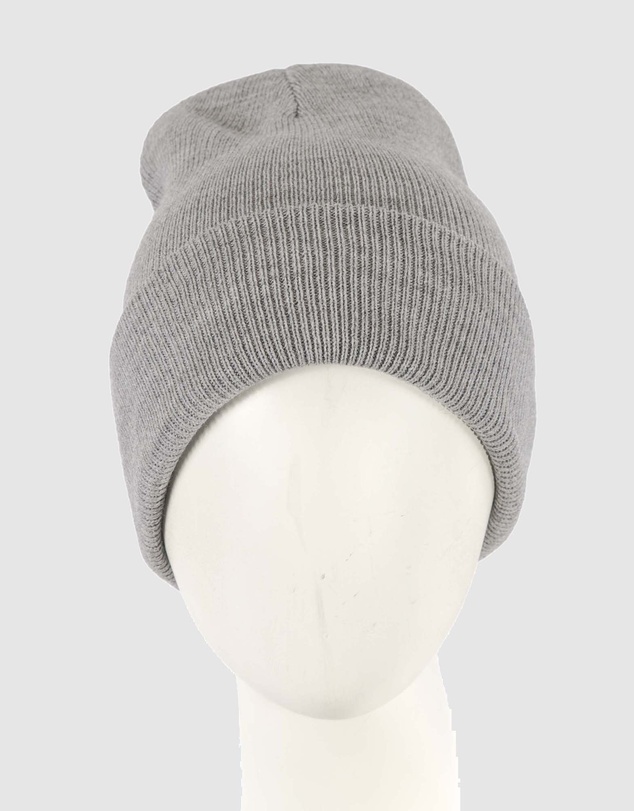Max Alexander - European Made Grey Wool Beanie