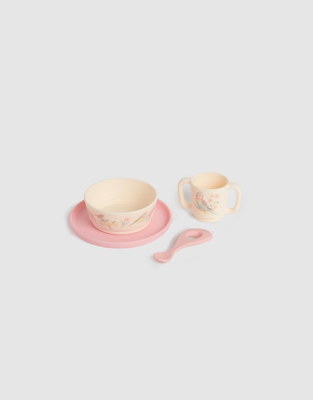 Purebaby - Silicone Feeding Set- Babies