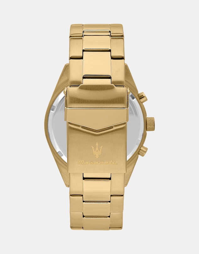 Maserati - Competizione 43mm Multifunction Gold Chronograph Watch