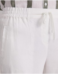 Sportscraft - Rosa Crop Linen Pant