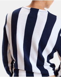 Cynthia Rowley - Sideline Striped Sweater