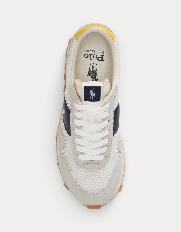 Polo Ralph Lauren - PRL Trail 125 Suede & Mesh Sneaker - The ICONIC Exclusive
