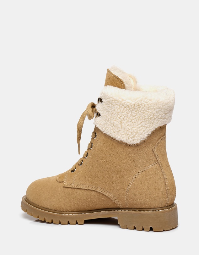 EVERAU - Australian Shepherd Ugg Mina Cow Suede Upper Martens