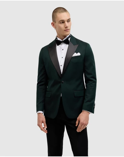 Politix - Emery Velvet Black Tie Tuxedo