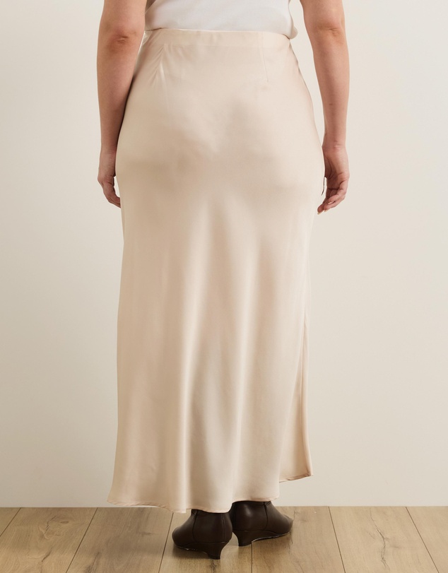Atmos&Here Curvy - Nya Slip Maxi Skirt