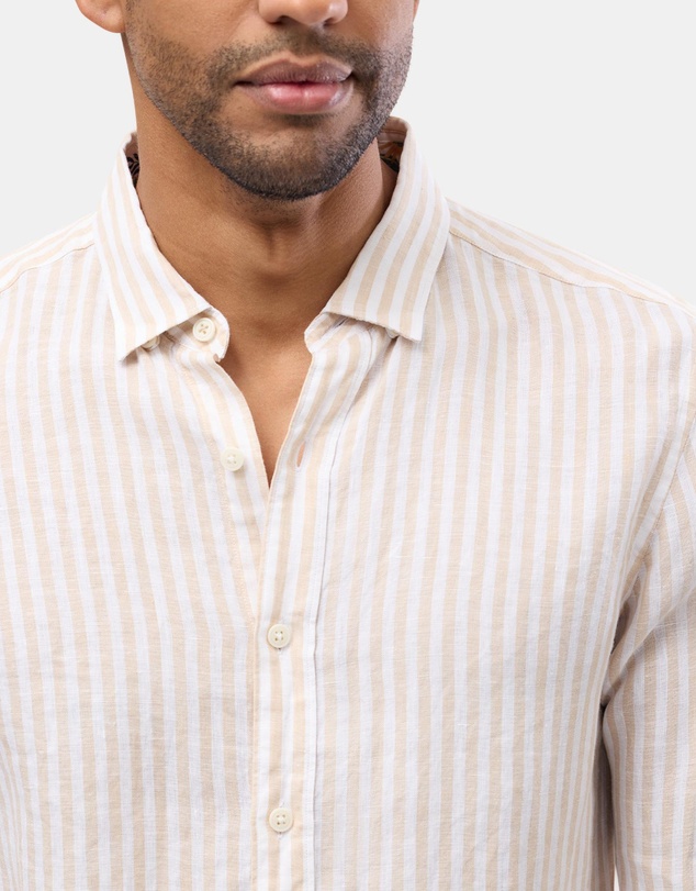 Brooksfield - Linen Casual Shirt