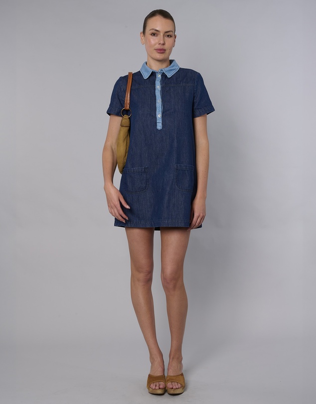 Love and Nostalgia - Isabelle Denim Mini Dress