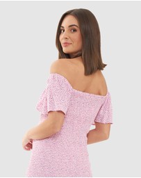 Ripe Maternity - Selma Shirred Dress