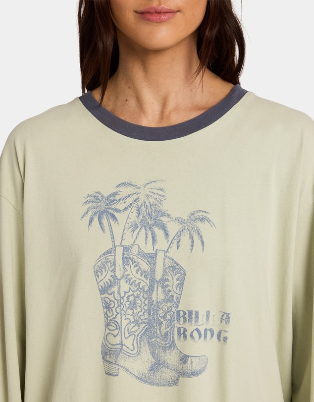 Billabong - Womens Cowgirl Long Sleeve T-Shirt