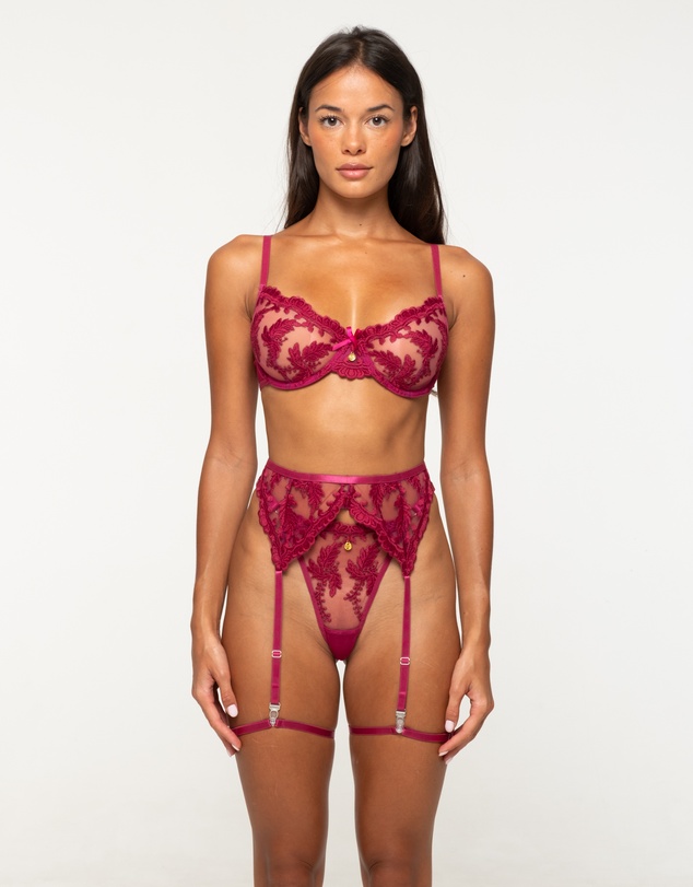 One Empire - Amika Purple Lingerie Set