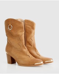 Belle & Bloom - Dallas Western Boot