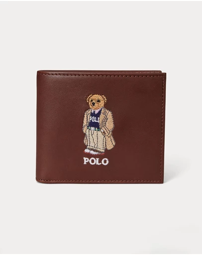 Polo Ralph Lauren - Polo Bear Leather Billfold Wallet