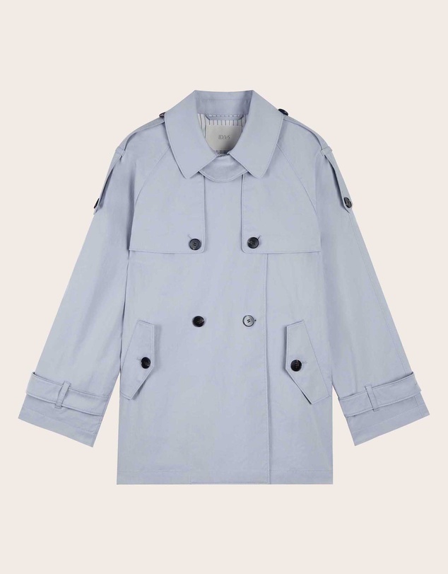 IDA+S - Samantha Short Trench Coat