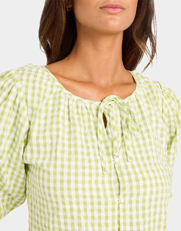 Roxy - Womens Charlie Check Top