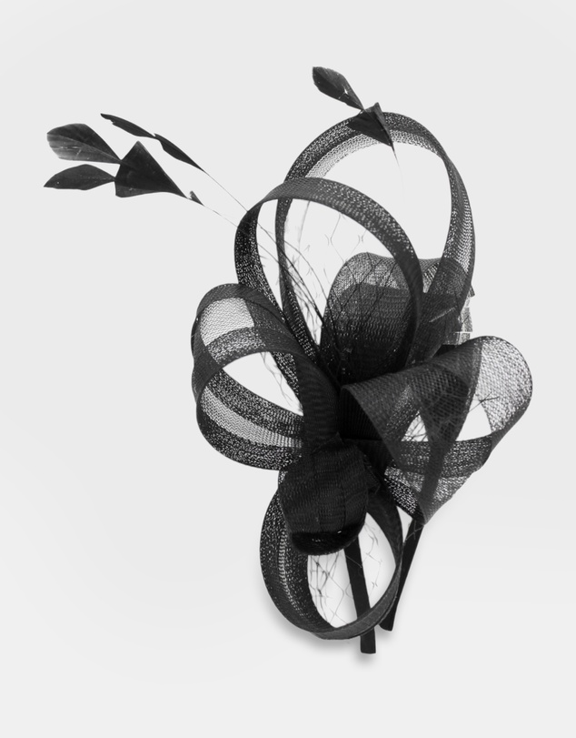 Morgan & Taylor - Kora Fascinator in Black