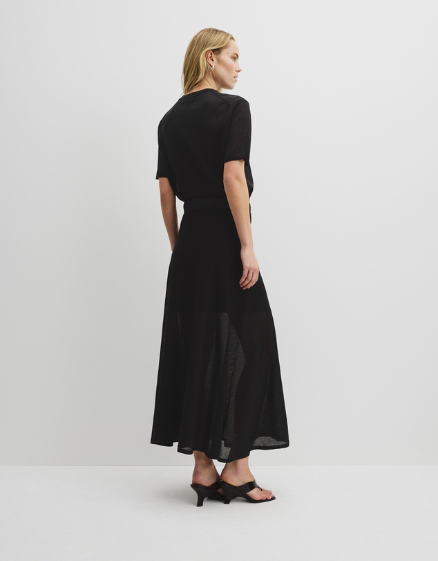 Country Road - Flared Knit Skirt