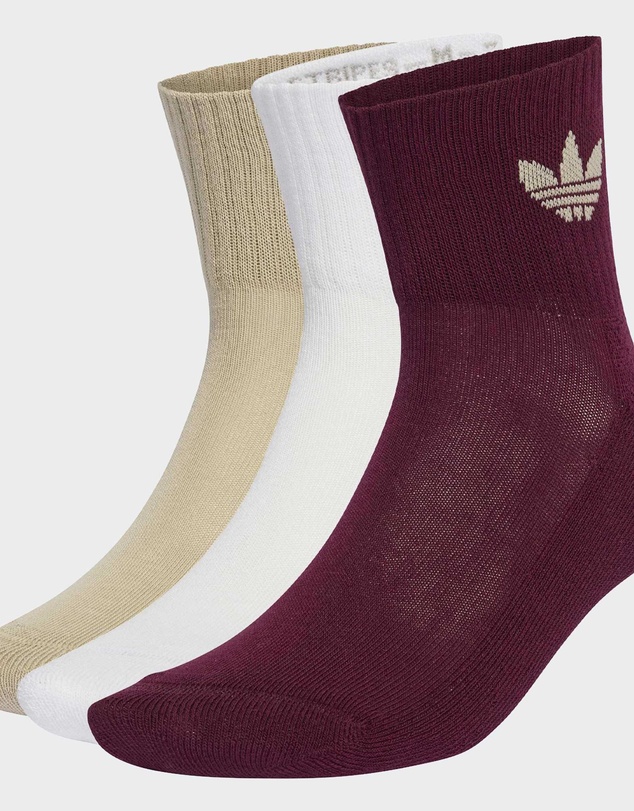 adidas Originals - Mid Crew Socks 3 Pairs Unisex