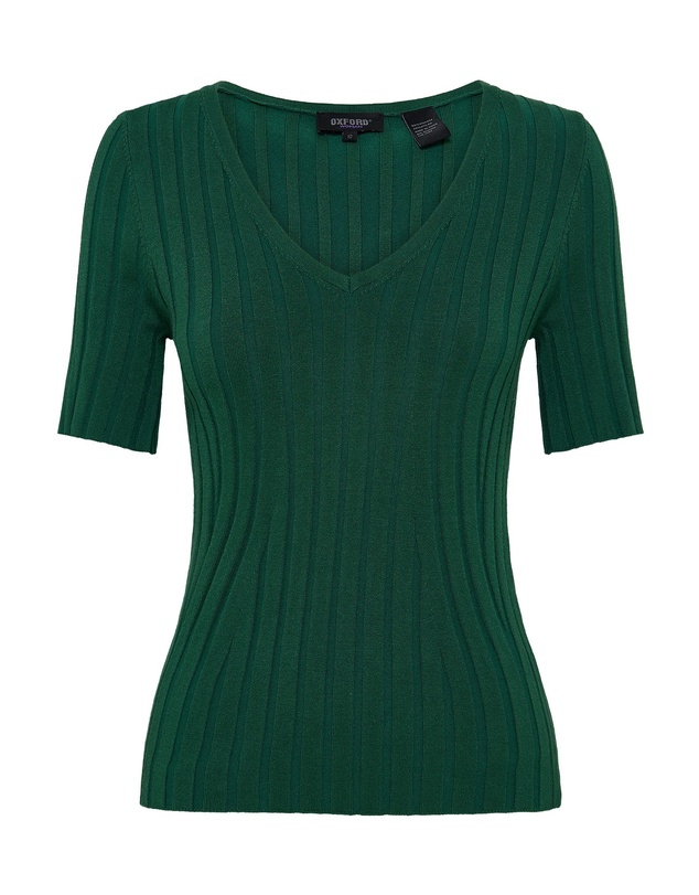 Oxford - Lucy Rib V-Neck Knit
