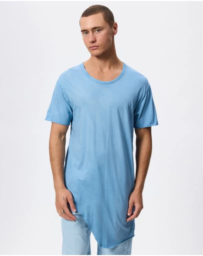 Surrounded By Ghosts - The Coltan Cotton Asymmetrical Tail T-Shirt