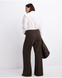 M.N.G - Pinstripe Suit Trousers