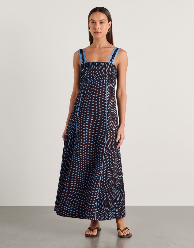 Jag - Ania Spot Midi Dress