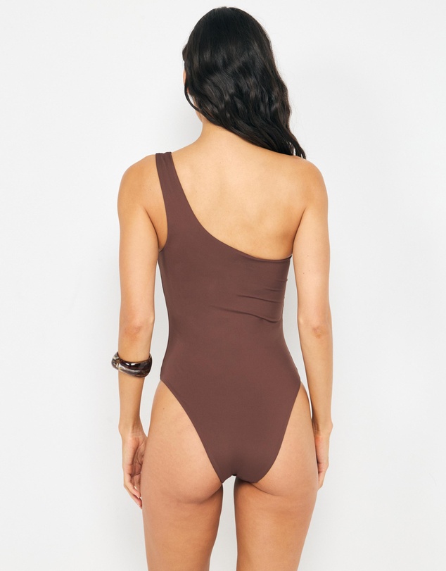 AERE - Uluwatu One Shoulder Swimsuit