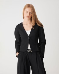 Forcast - Pippa Rounded Shoulder Blazer
