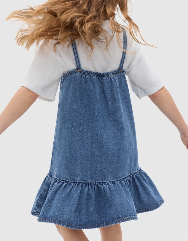 Seed Heritage - Drop Waist Denim Dress