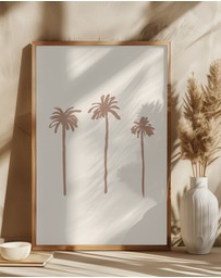 Olive et Oriel - Palms by Studio III Art Print